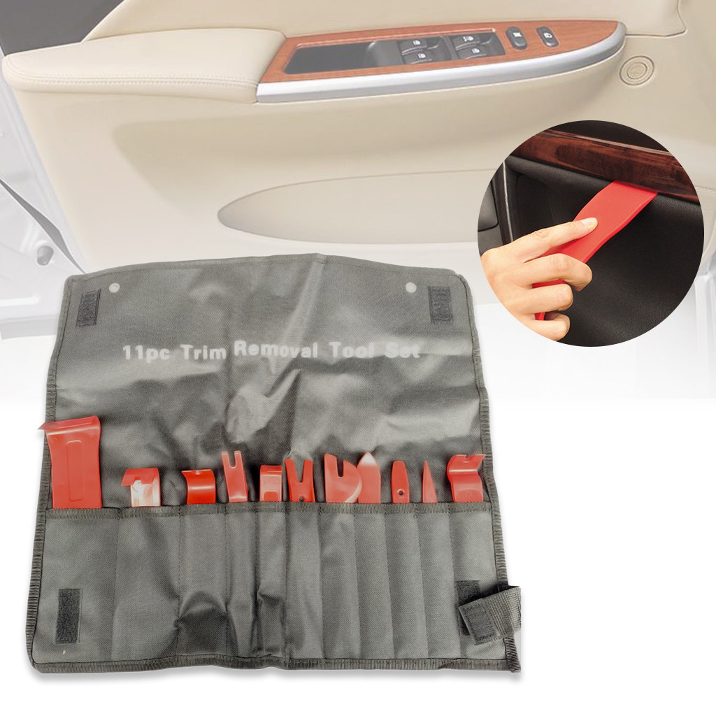 11pcs Car Trim Removal Tool Kit Set Door Panel Auto Dashboard Plastic Interior - Picture 9 of 9