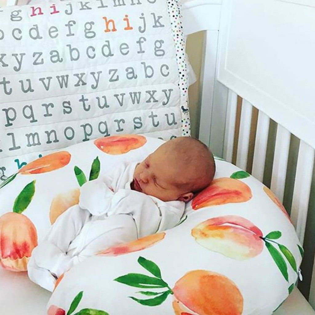 Nursing Newborn Infant Baby Breastfeeding Pillow Cover Nursing Slipcover - Picture 12 of 15
